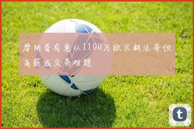 摩纳哥有意以1100万欧买断法蒂但高薪成交易难题